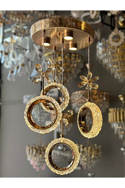 Led 2025 Model 4 Pendant Lux Led Chandelier