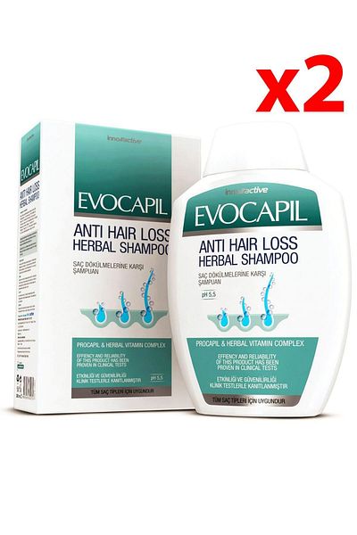 Evocapil 300ml Shampoo - 2 Pieces