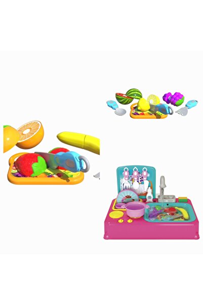 Uçar modern lavoba pilli çeşmeli mutfak