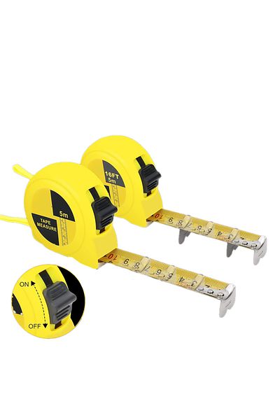 Hanswerk Steel Strip Meter Unbreakable (5m 25mm Unbreakable Meter)