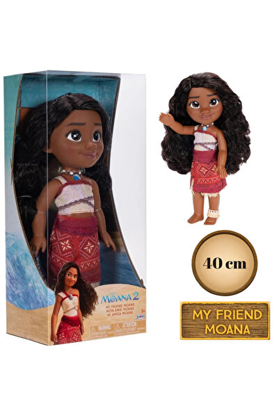 scntoys Moana 2 - Moana Büyük Bebek 40 Cm Oyuncak Moana Bebek Oyun Arkadaşı B...