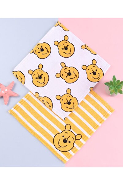 Babyhug Disney Terry Woven Hand & Face Towels, Pack of 2 - Multicolor