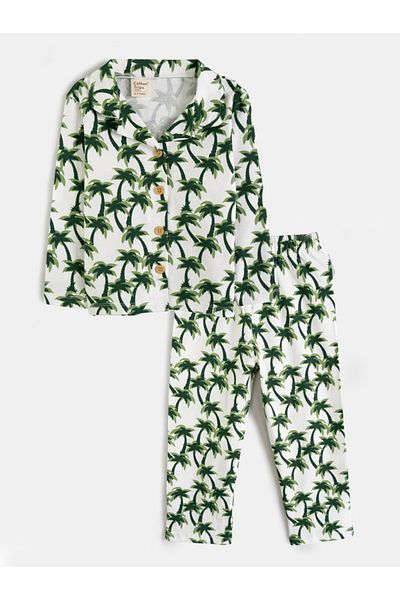 Cotton Trips Set de pijamale cu model pentru fete (vârste 2-8)