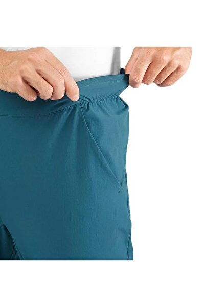 Salomon Lc2209 Wayfarer Ease Men's Outdoor Camping Pants Blue