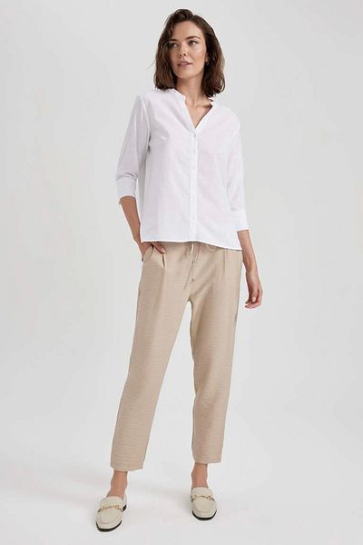 DeFacto R0433 Jogger High Waist Trousers with Pockets
