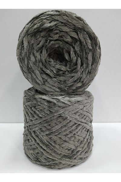İPLİKOUTLET 1,1 Nm Smoke Color Velvet (Chenille) Σχοινί 600 γραμμάρια