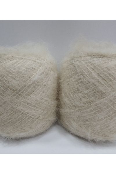 İPLİKOUTLET 2,6 Nm Ανοιχτό Μπεζ Alpaca Mohair 450 γραμμάρια