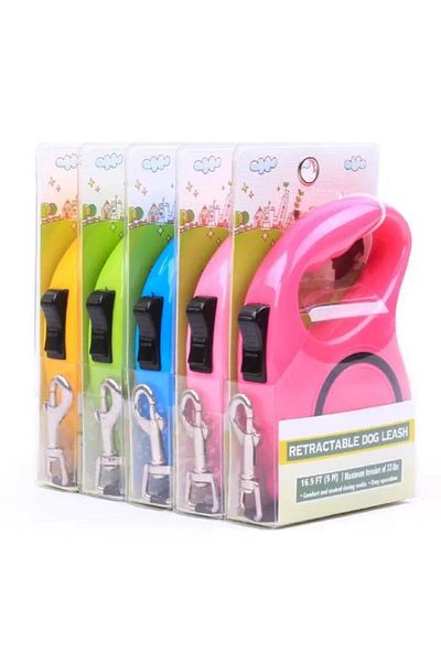 Sihirlicin Cat Dog Sightseeing Leash with Automatic Roller 3 Meters