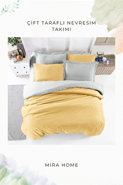 Mira Home Double Duvet Cover Set Pamuk dvostrano elastična list