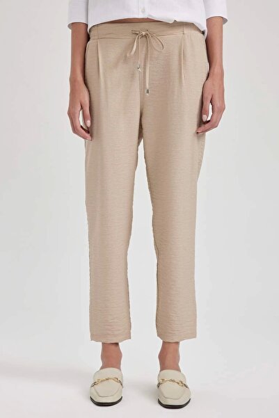 DeFacto R0433 Jogger High Waist Trousers with Pockets