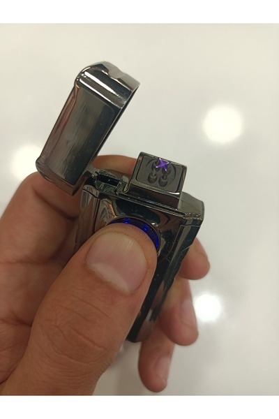 LİGHTER Lighter Şarjlı Metal Premium Çakmak