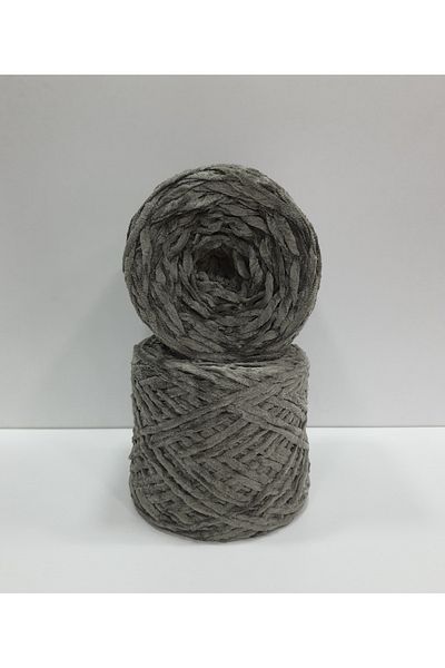İPLİKOUTLET 1,1 Nm Smoke Color Velvet (Chenille) Σχοινί 600 γραμμάρια