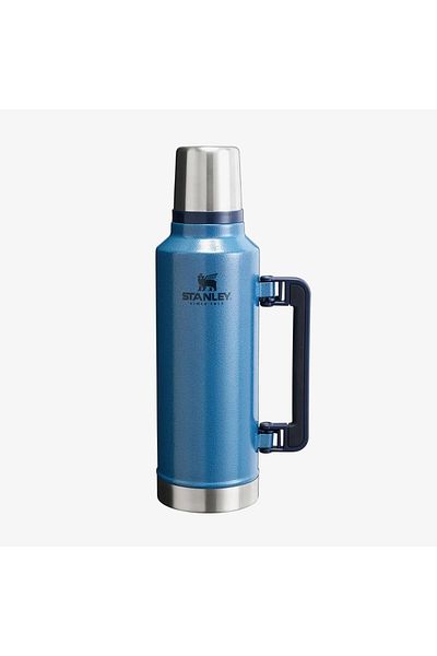 Stanley Termos albastru unisex din oțel inoxidabil cu vid clasic de 1,9 l