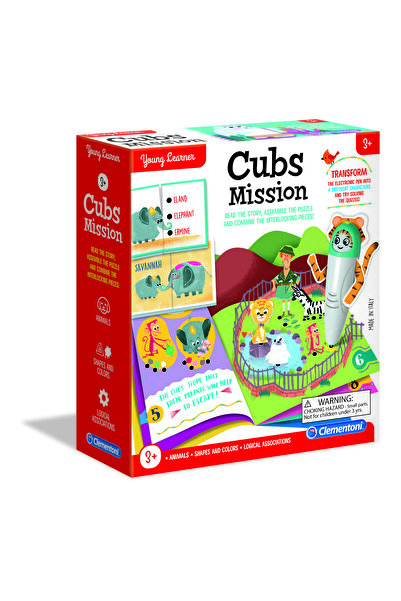 CLEMENTONI Young Learners - Smart Pen Game- For Age 3+ Years Old