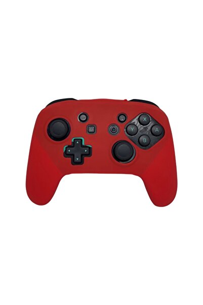 YUES Switch Pro Controller Silikon Koruyucu Kılıf – Kırmızı