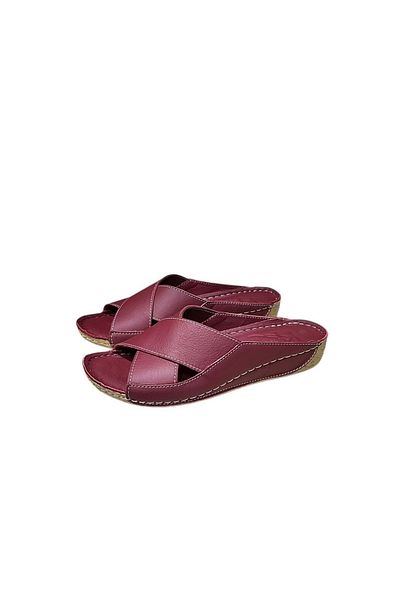 Kristal Papuci de damă din piele naturală - Model Kr.01