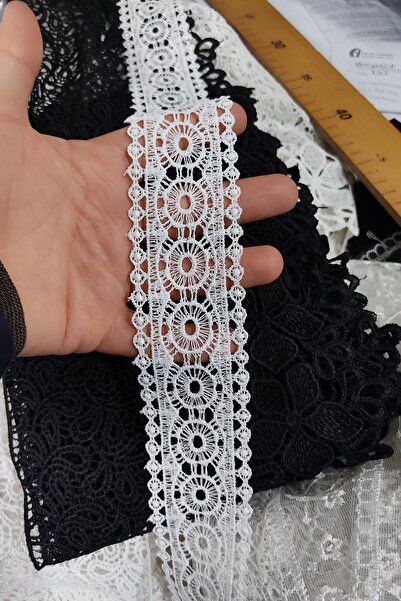 DUAYEN güpür dantel marina ara desen 1 metre