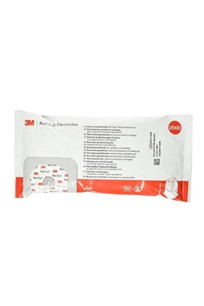 3M Red Dot Monitorizasyon Ekg Elektrodu 2228 - 50'li