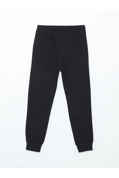 LC Waikiki LCW Kids Μαύρο Αγόρι Jogger Sweatpants με ελαστική μέση