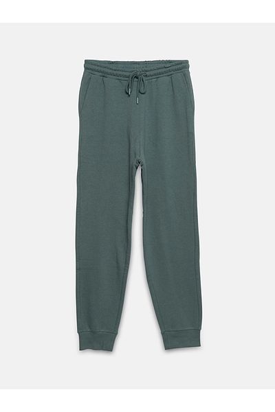 LC Waikiki Γυναικεία φούτερ LCW Vision Green Elastic Waist
