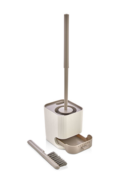 ASlife Home Asmalı Pis Su Hazneli Mini Fırçalı Tuvalet Fırçası Seti