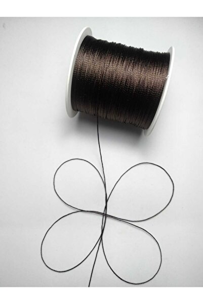 Eskişehir hobi sanat Κλωστή προσευχής 0,6 mm - 200 μέτρα Bitter Brown