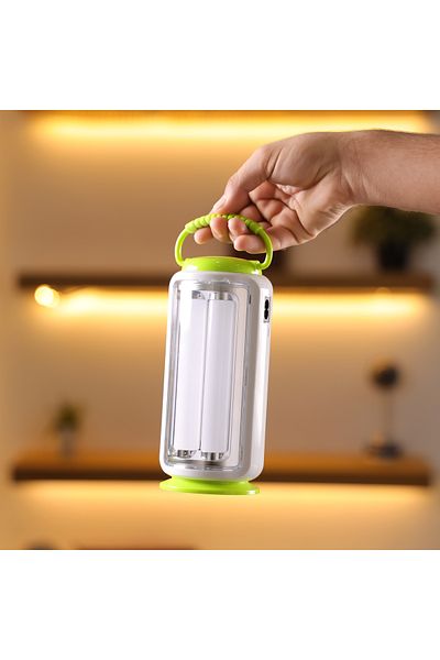 Olsenmark Rechargeable LED Emergency Lantern, 64 Pcs LED