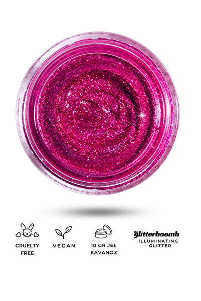 the glitter boomb -Jel Glitter - Femme
