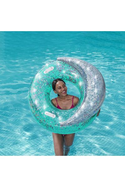 BESTWAY Glitter Dream Swim Tube 1.17M X 1.17M 26-43509