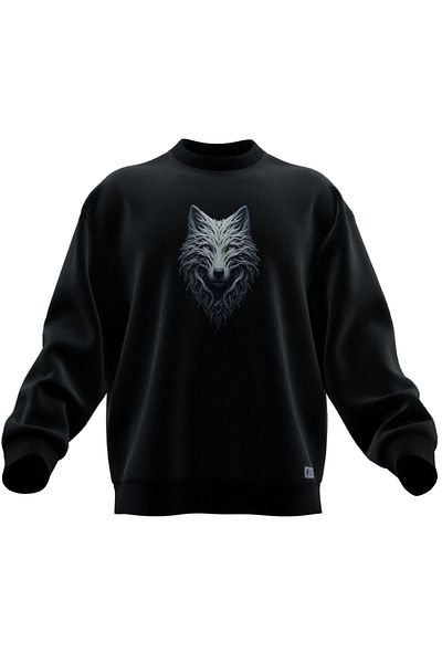 TURAN TACTICS Hanorac supradimensionat cu imprimeu BOZKURT v2 (UNISEX)