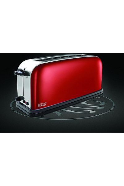 RUSSELL HOBBS 21391-56 Red Long Slice Toaster