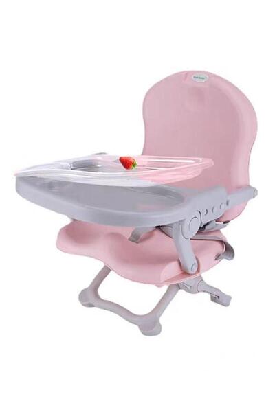 Fab N Funky مقعد معزز قابل للطي مع حزام كتف وصينية قابلة للفصل وحزام أمان للأ...