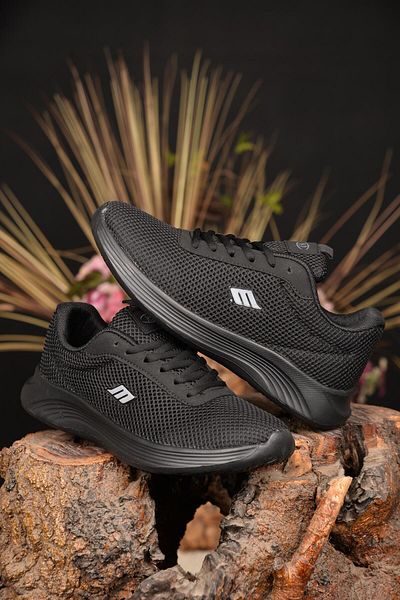 M.P. Unisex Black Summer Anti-Sweat Breathable Orthopedic Lightweight Walking and Running Shoes New Season