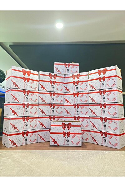 KOLİX Kolix İsim Etiketli Çeyiz Kolisi Gelin Karton Koli Kutu Ambalaj 57x25x3...