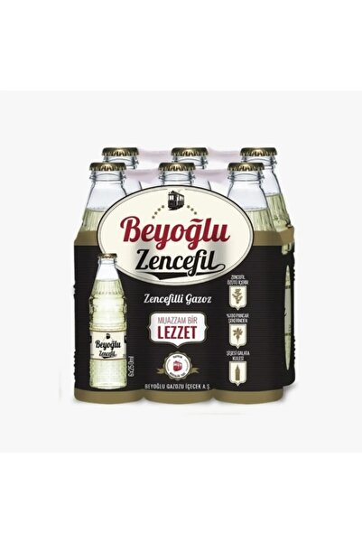 Beyoğlu Premium Gazoz Zencefilli 250 ml Cam Şişe 24'LÜ
