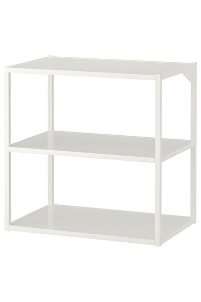 IKEA ENHET, açık raf ünitesi, beyaz, 60x40x60 cm