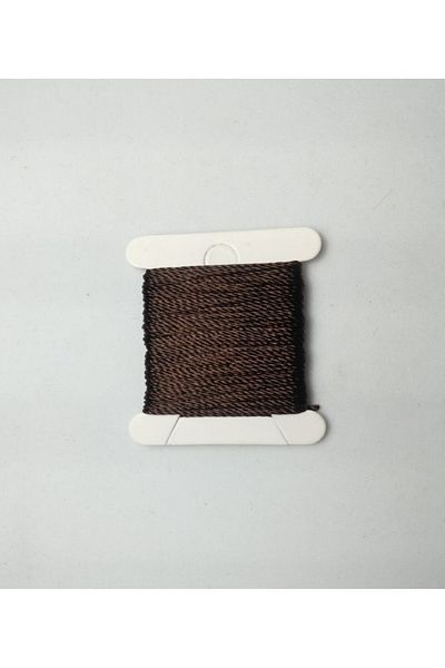 Eskişehir hobi sanat 5 μέτρα Ροζάριο - 0,6 mm Bitter Coffee String