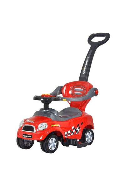 lovely baby سيارة دفع 3 في 1 من كويك كوبي - أحمر B5128/321
