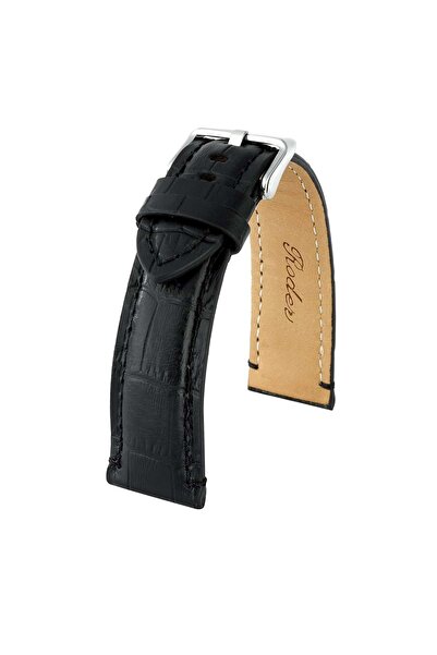 RODER حزام جلدي R4137S - أسود - 22 × 18 ملم