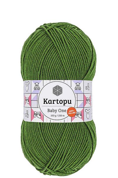 Kartopu Baby One K1391 Pine Green 5 Κλωστές πλεξίματος χειρός