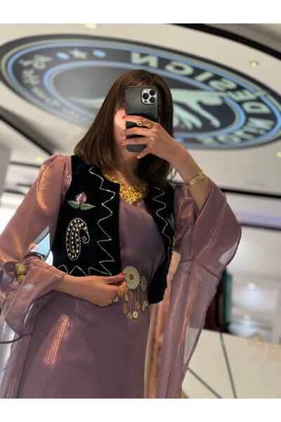 SOLİN YÖRESEL Kadın Yöresel Elbise Düğünlük Kaftan Abiye