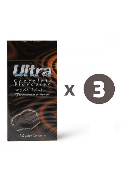 ULTRA CONDOM CHOCOLATE 12PCS ( 3 Piece )