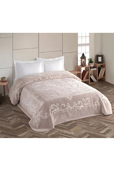 Kristal Blankent Double Blanket - Cappuccino 220X240