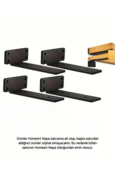 NEPA 4'lü Metal Raf Ayağı 20cm