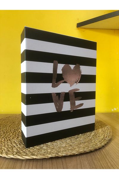 Aledo 15x21cm Πολυτελές άλμπουμ φωτογραφιών με μοτίβο αγάπης με 100