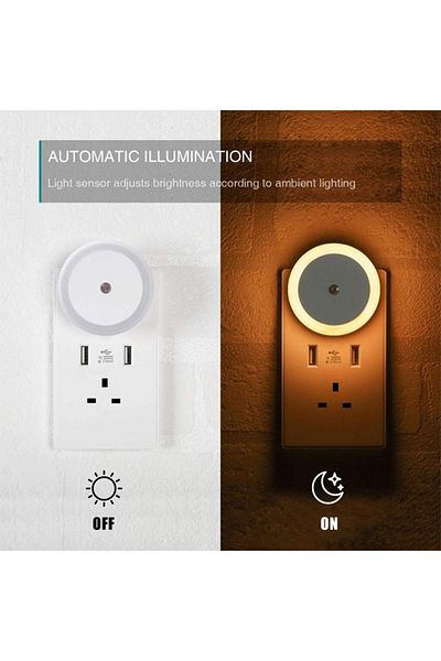 Taimi LED Night Light Warm yellow