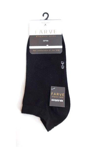 Fabcare Безшовні бавовняні чоловічі шкарпетки-чорні