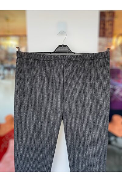 BİLGENS BUTİK Kadın Balık Desenli Pamuklu Pantolon