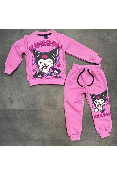 öykümgaleria Girl's Seasonal Chrome Bottom Top Set