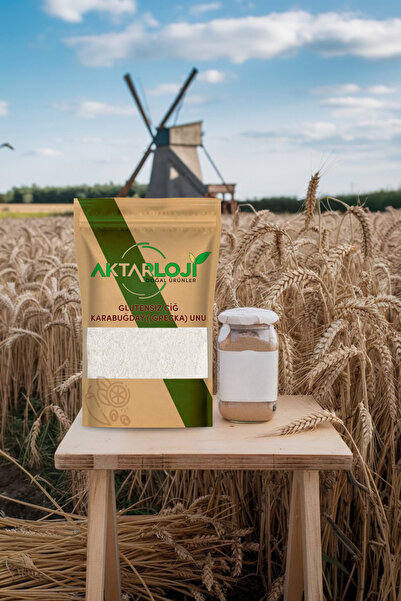 aktarloji 2 kg Glutensiz Çiğ Karabuğday Unu Greçka